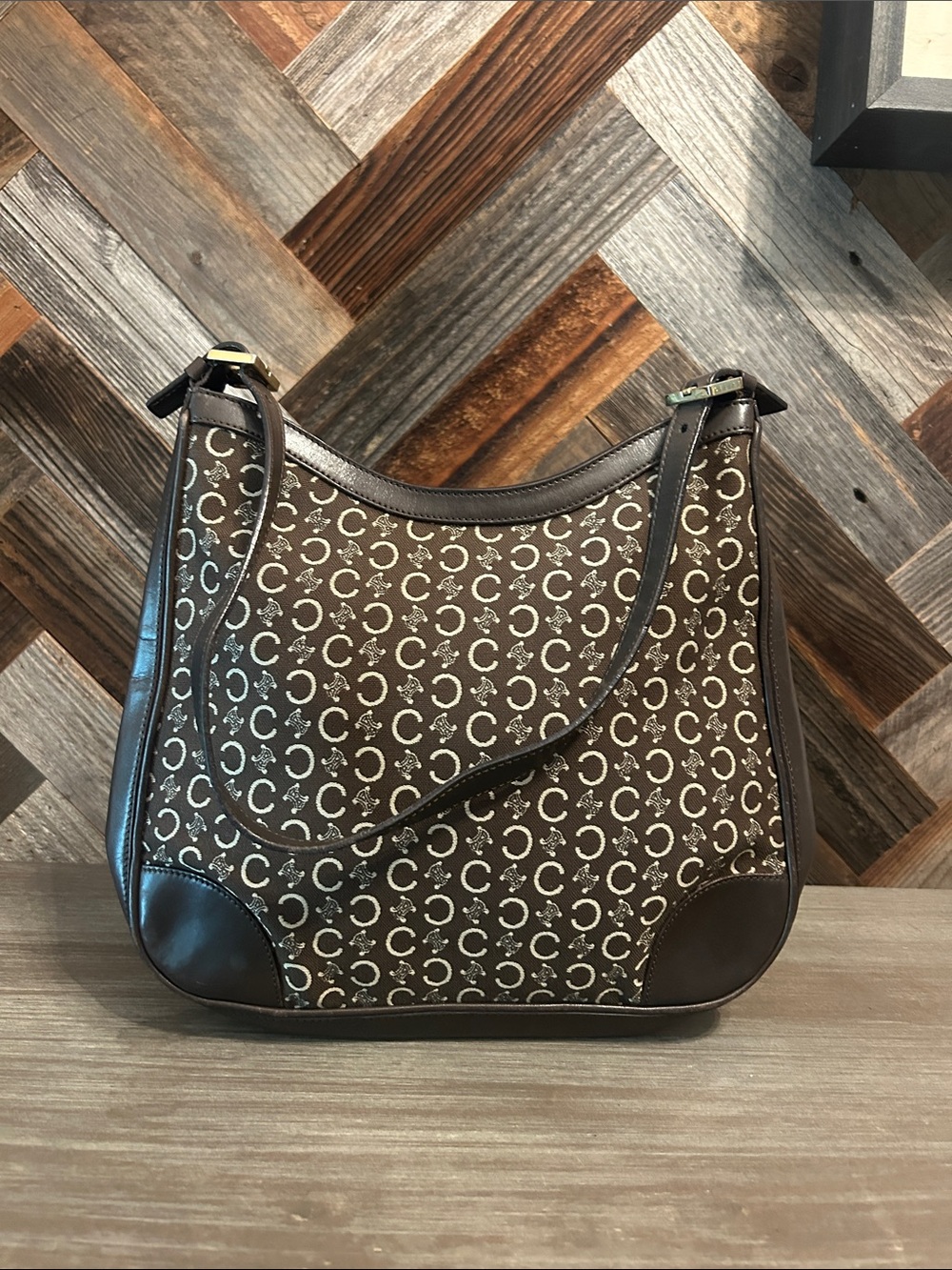 Celine Monogram Ava Hobo Bag
